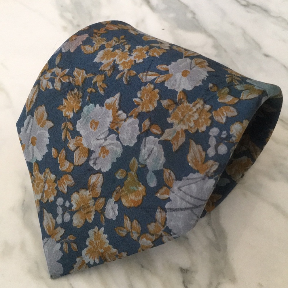 Fendi Floral Silk Tie